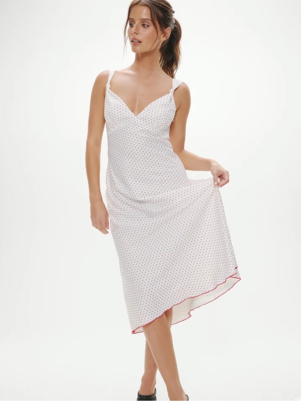 Frankies Bikinis Gem Midi Slip Dress